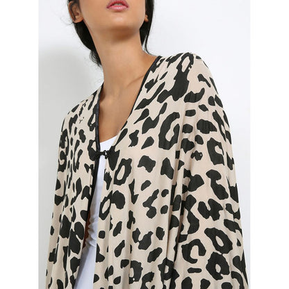 Bebitza Modal Nursing Cover - Leopard / Apron Menyusui Import Bebitza
