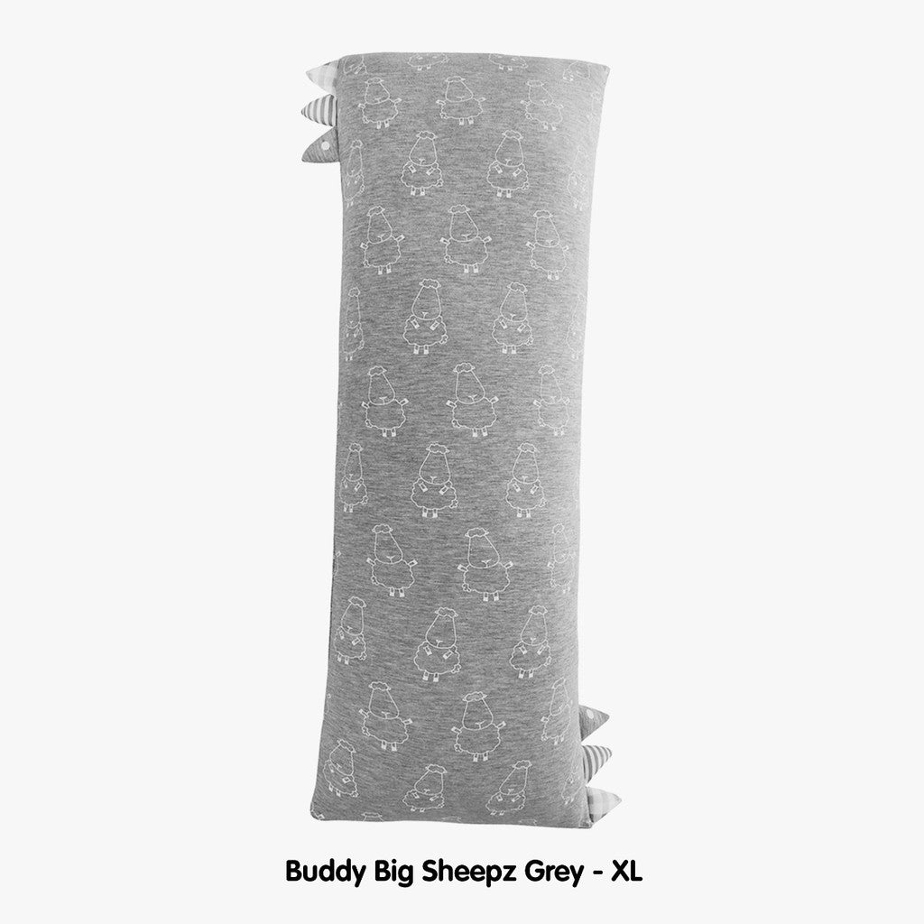Pillow Buddy Baa Baa Sheepz XL Grey / Bantal XL Grey Baa Baa Sheepz