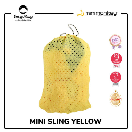 Minimonkey Mini Sling Mesh Beige / Blue / Light Green / Yellow