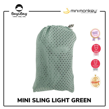Minimonkey Mini Sling Mesh Beige / Blue / Light Green / Yellow