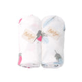 Bebitza 2 pack Bamboo Baby Wrap - Bird Feather / Bedongan Bayi Import
