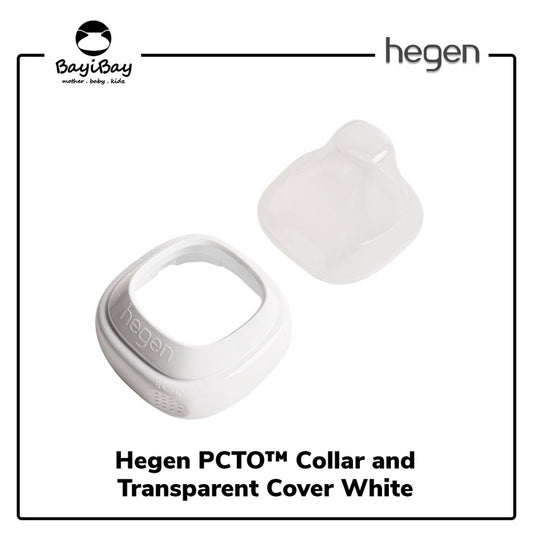Hegen PCTO™ Collar and Transparent Cover White