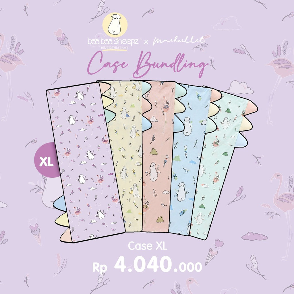 SPECIAL CASE FLAMINGO / SARUNG BANTAL FLAMINGO BAA BAA SHEEPZ