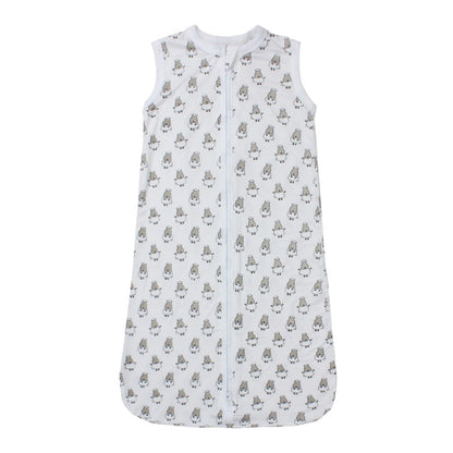 Wearable Blanket Zip Sheepz White / Bedong Instan Bayi Baabaasheepz