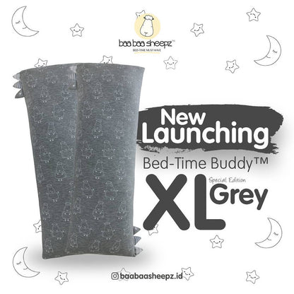 Pillow Buddy Baa Baa Sheepz XL Grey / Bantal XL Grey Baa Baa Sheepz