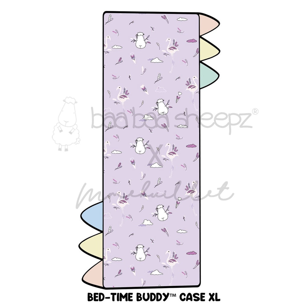 BED-TIME BUDDY™ CASE FLAMINGO / SARUNG BANTAL BAABAASHEEPZ MMEHUILLET