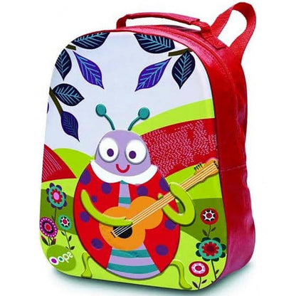 Oops Happy Backpack Ladybug / Tas Anak Sekolah / Tas Anak Import