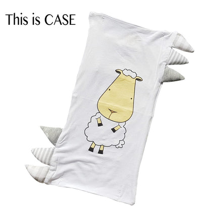 Case Pillow Buddy Large White / Sarung Bantal Besar Baabaasheepz