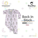 Romper White Big Sheepz Baabaasheepz / Romper Anak Baabaasheepz Lengan Panjang