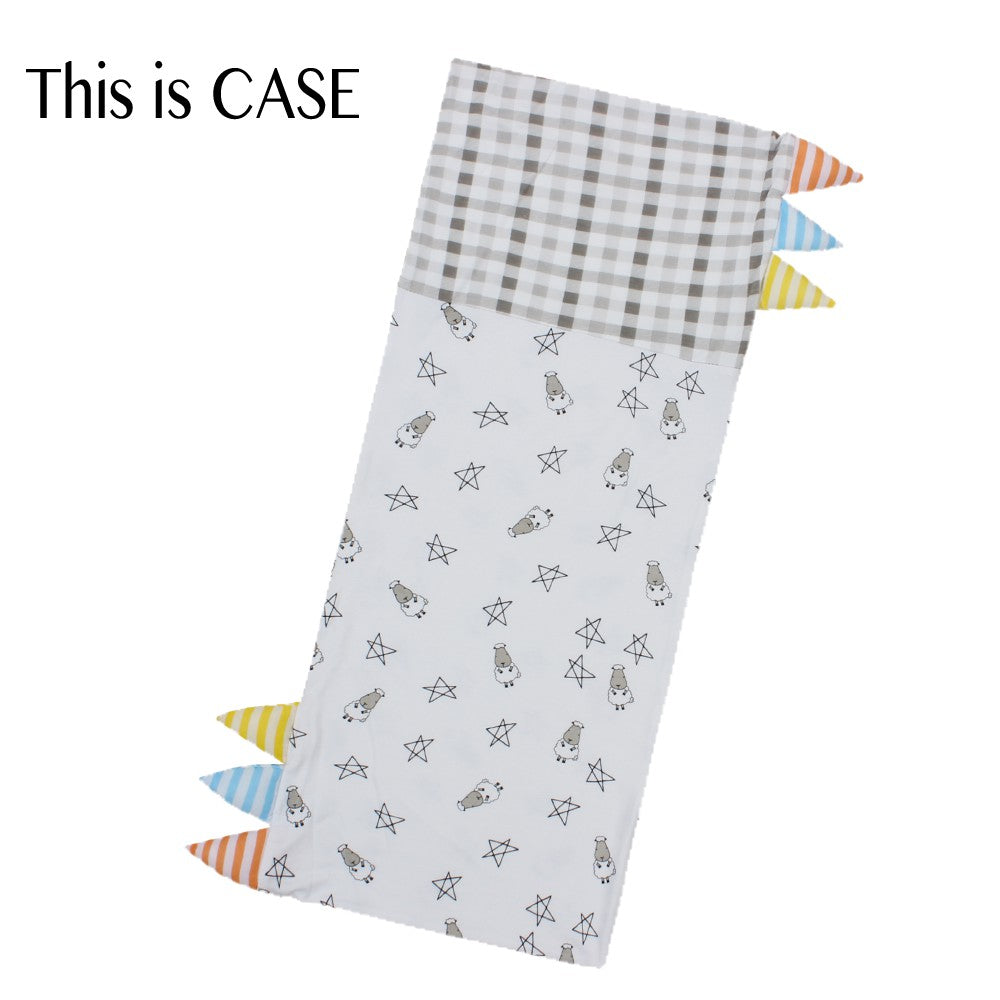 Case Pillow Buddy Large White / Sarung Bantal Besar Baabaasheepz
