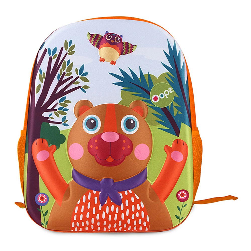 OOPS Happy Backpack Bear / Tas Anak Sekolah / Tas Anak Import