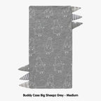 BedTime Buddy Case Medium Grey Baa Baa Sheepz / Sarung Bantal Medium Baa Baa Sheepz