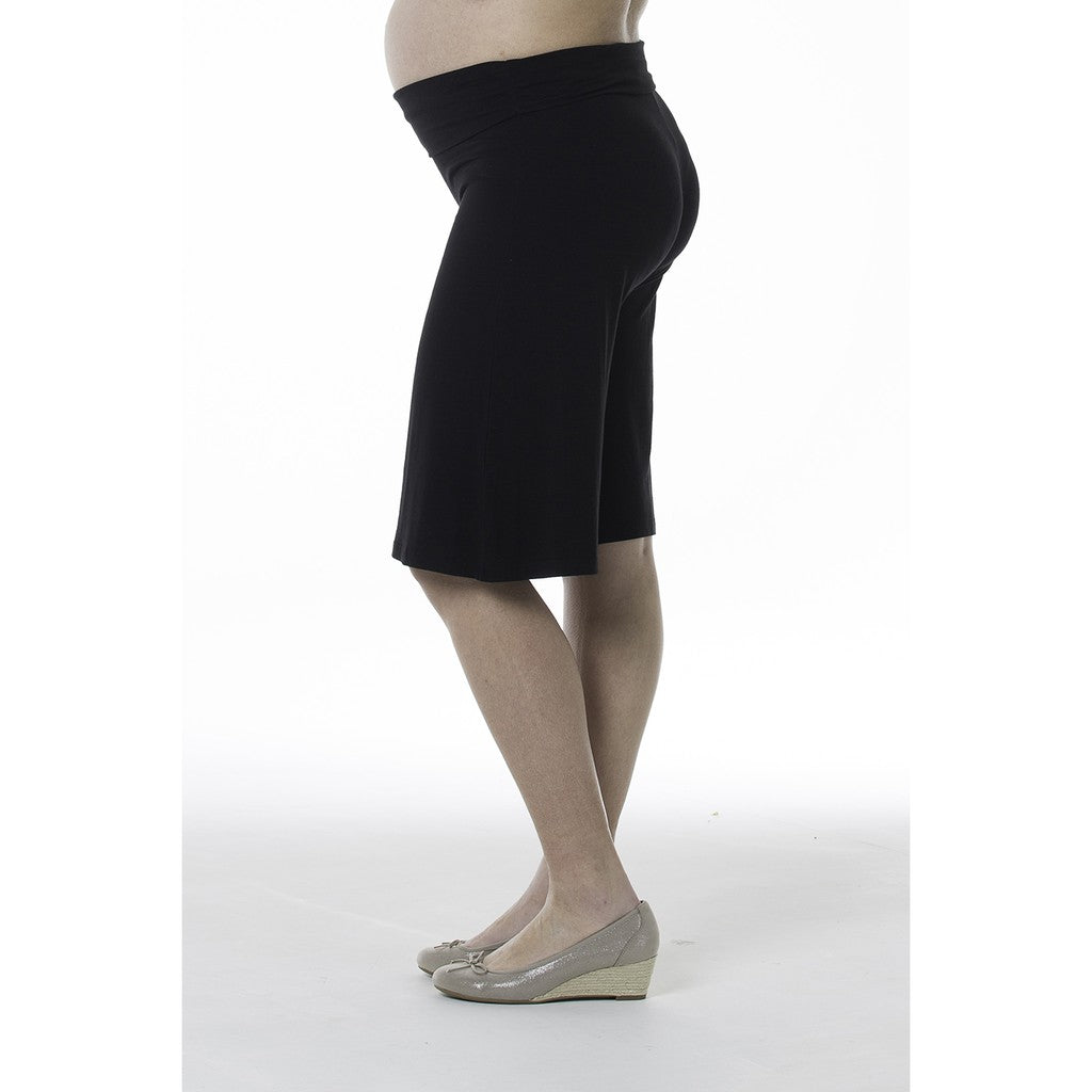 Spring Maternity Ginny Flarei Carpi Black / Celana Hamil Impor