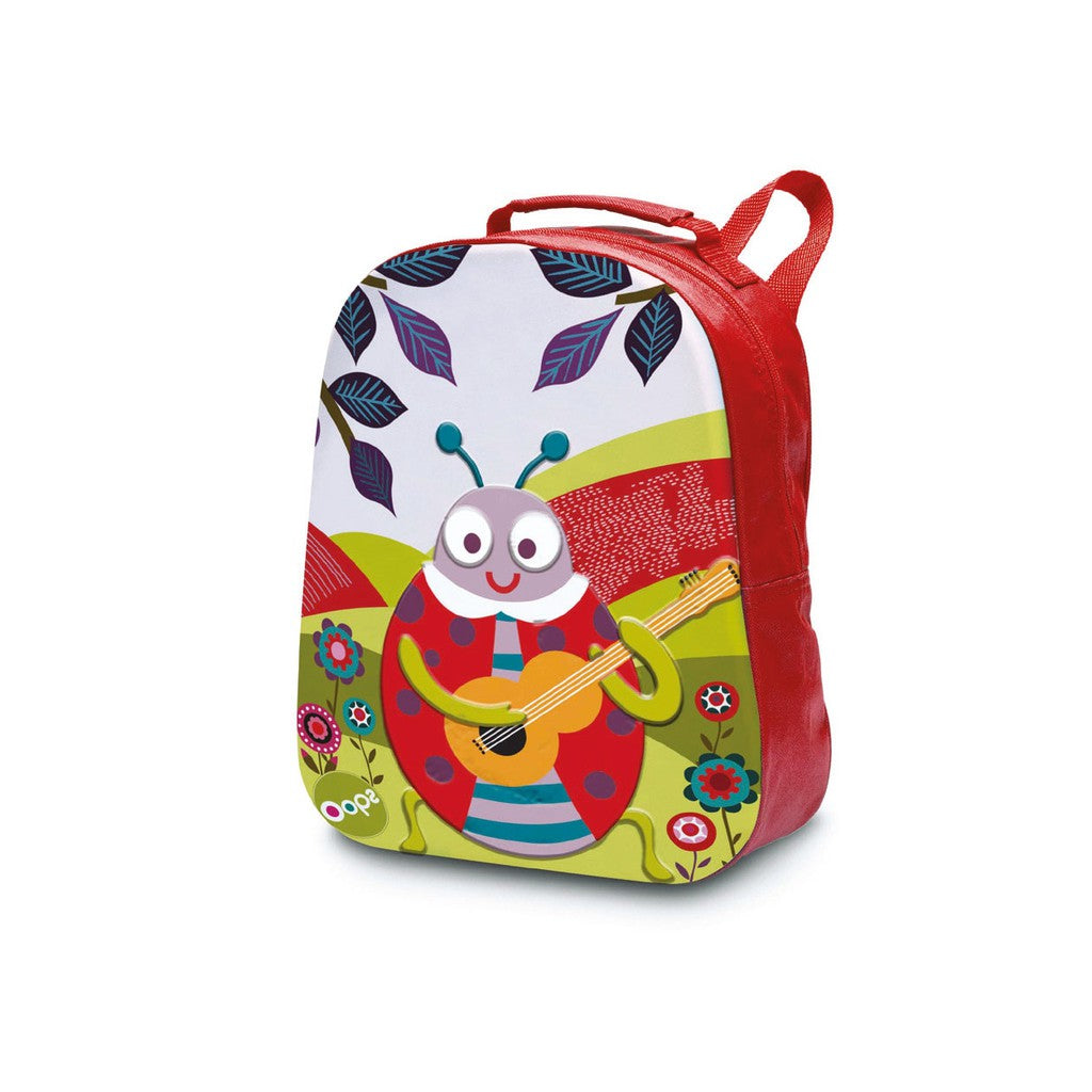 Oops Happy Backpack Ladybug / Tas Anak Sekolah / Tas Anak Import