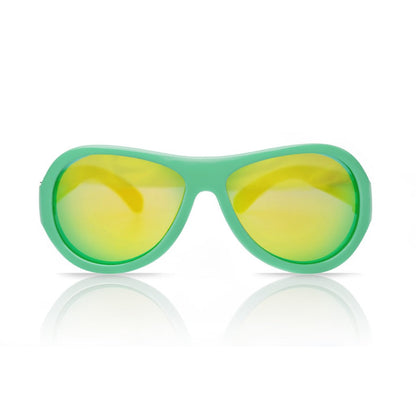 Shadez Eyewear Designer Leaf Print Green Junior 3-7yr / Kacamata Fashion Anak Sunglasses