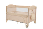 Kikkaboo Baby cot 2 levels Milky Way Grey / Beige / Mint / Pink 2023