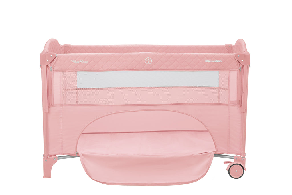 Kikkaboo Baby cot 2 levels Milky Way Grey / Beige / Mint / Pink 2023