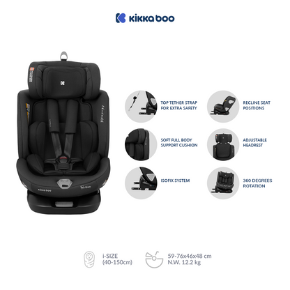 BUY 1 GET Oyster 3 Plus Free Kikkaboo Carseat I-Moove