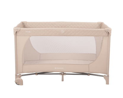 Kikkaboo Baby cot 2 levels Medley Plus Grey / Beige