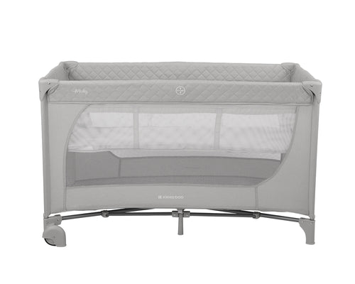 Kikkaboo Baby cot 2 levels Medley Plus Grey / Beige