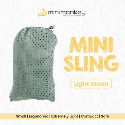 Minimonkey Mini Sling Mesh Beige / Blue / Light Green / Yellow