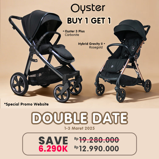 BUY 1 GET Oyster 3 Plus Free Hybrid Gravity II Rosegold