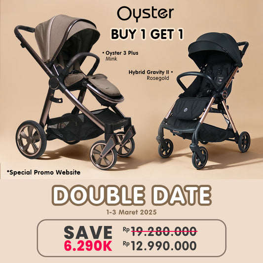 BUY 1 GET Oyster 3 Plus Free Hybrid Gravity II Rosegold