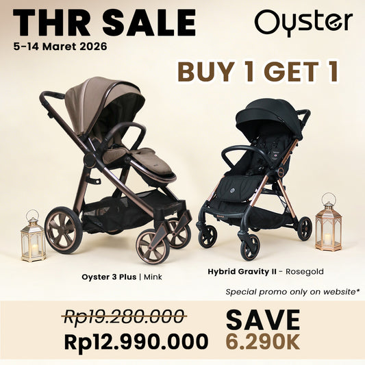 BUY 1 GET Oyster 3 Plus Free Hybrid Gravity II Rosegold