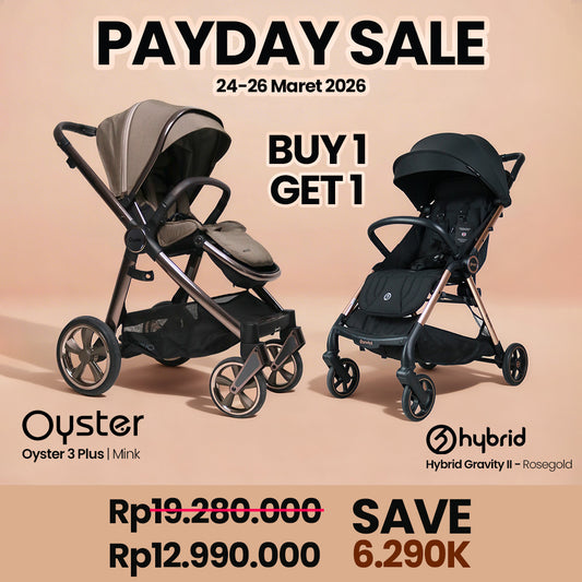 BUY 1 GET Oyster 3 Plus Free Hybrid Gravity II Rosegold