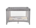 Kikkaboo Baby Cot Playpen Enjoy Beige Bear / Grey Cat / Mint Dino 2023