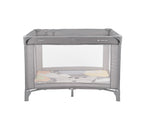 Kikkaboo Baby Cot Playpen Enjoy Beige Bear / Grey Cat / Mint Dino 2023