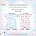 BBS Romper Short Sleeve Sweet Dreams Baa Baa Pink Blue