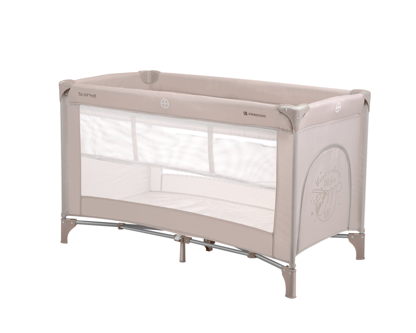 Kikkaboo Baby cot 2 levels So Gifted Beige / Blue / Navy  2023