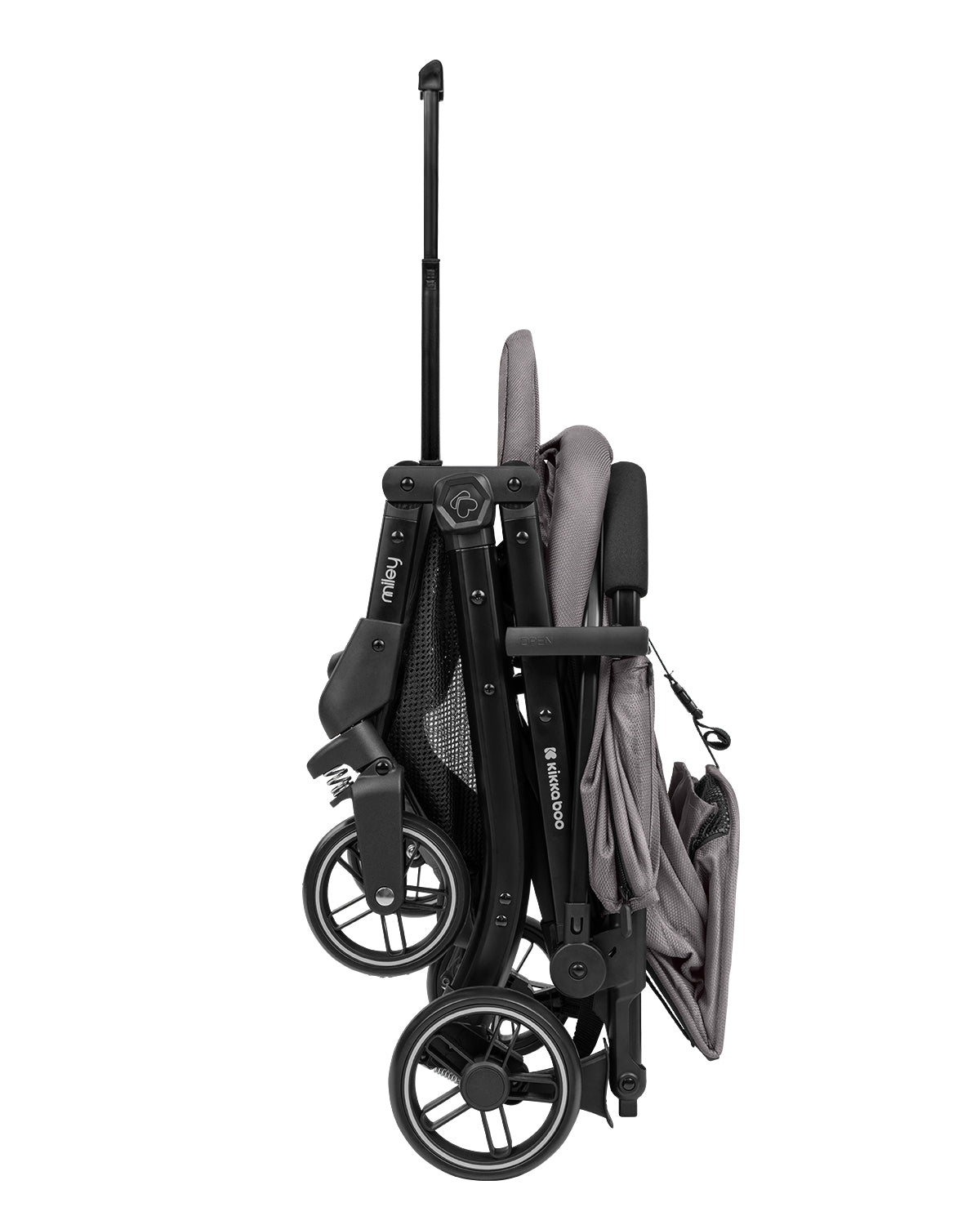 Kikkaboo stroller Pushchair Miley Black / Dark Grey 2024