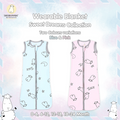 BBS Wearable Blanket Zip Sweet Dreams Baa Baa Pink Blue