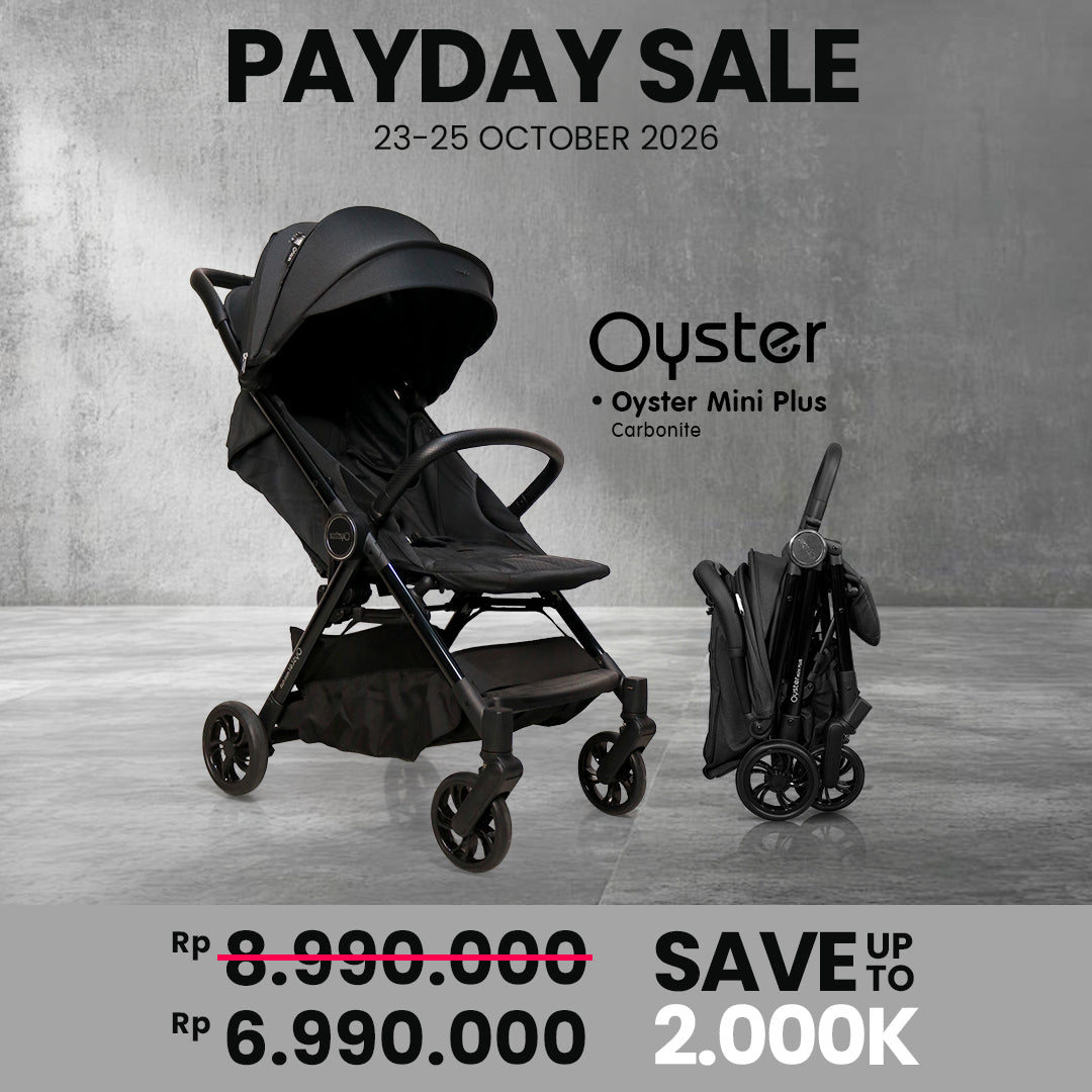 Oyster Stroller Mini Plus Carbonite Black Chassis