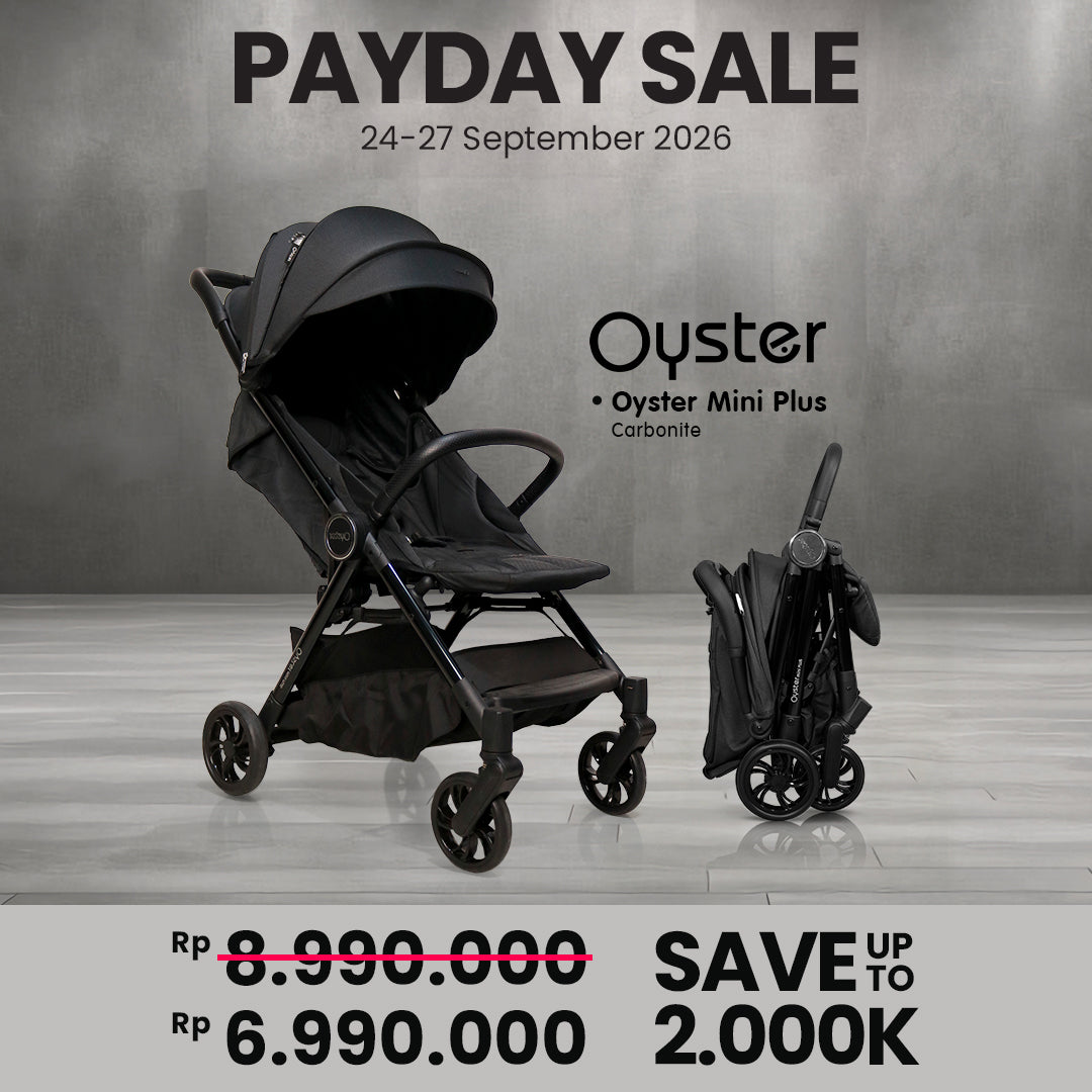 Oyster Stroller Mini Plus Carbonite Black Chassis