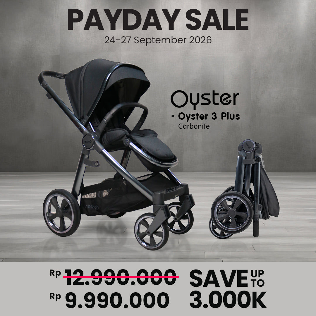 Oyster 3 Stroller Plus Carbonite Gunmetal Chassic