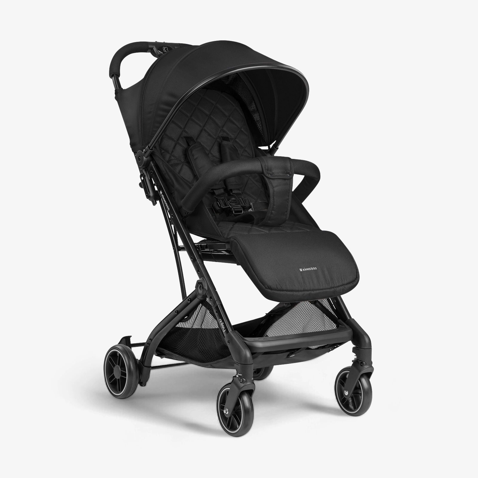 Kikkaboo stroller Pushchair Miley Black / Dark Grey 2024