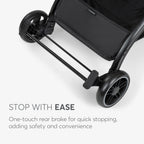 Kikkaboo stroller Pushchair Miley Black / Dark Grey 2024
