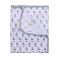 Baabaasheepz Single Layer Blanket Small Sheepz / Blanket Anak Impor - Putih