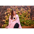 Bebitza Textured Knit Nursing Cover / Apron Menyusui Import Bebitza