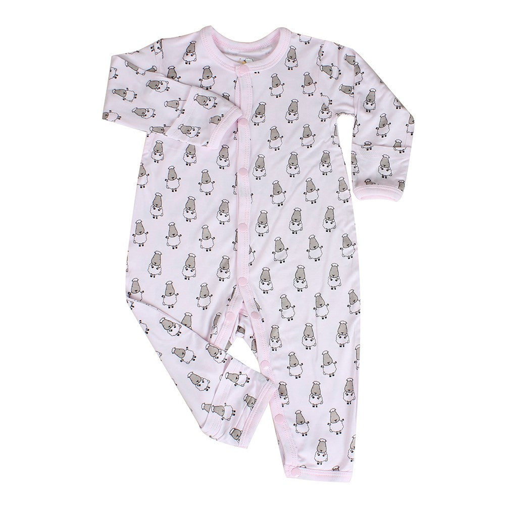 Baaabaasheepz Bamboo Romper Snap Small Sheepz / Romper Anak Panjang Baabaasheepz