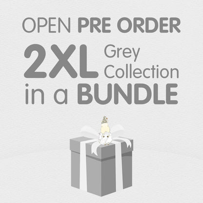 BED-TIME BUDDY 2XL GREY + CASE 2XL GREY / BANTAL BAABAASHEEPZ 2XL
