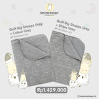 QUILT Big Sheepz Grey Baabaasheepzy / Selimut Tebal Baabaasheepz