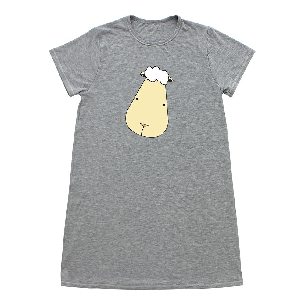 Dress Grey Baa Baa Sheepz / Dress Dewasa Baa Baa Sheepz