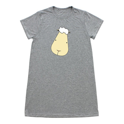 Dress Grey Baa Baa Sheepz / Dress Dewasa Baa Baa Sheepz