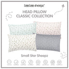 BBS Head Pillow Small Star & Sheepz Blue/Pink/White/Grey Kids