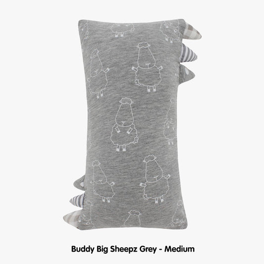 Pillow Buddy Baa Baa Sheepz Medium Grey Size / Bantal Medium Grey Baa Baa Sheepz