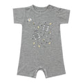 SPECIAL EDITION - Romper Short Sleeve Baa Baa Sheepz Grey / Romper Anak Baa Baa Sheepz
